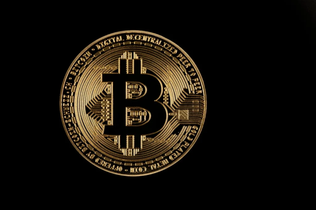 Graphic of digital coins interconnected, representing crypto arbitrage strategies